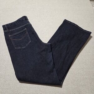 J.‎ Jill Authentic Fit Below Waist Stretch Denim Straight Jeans Women's Size 14